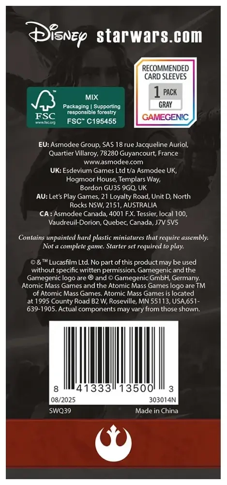 Star Wars: Legion – Cassian Andor, Jyn Erso & K-2SO