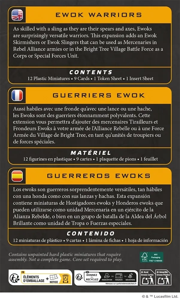 Star Wars: Legion – Ewok Warriors