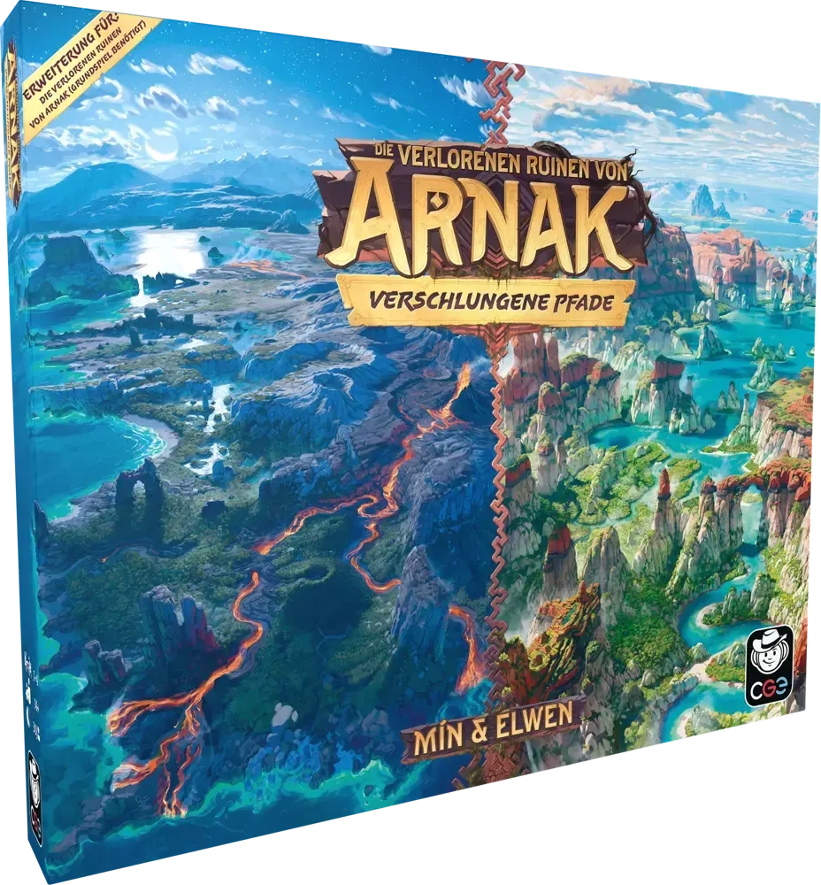 Die verlorenen Ruinen von Arnak - Verschlungene Pfade Erweiterung - DE