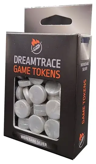 DreamTrace Gaming Tokens: Werebane Silver