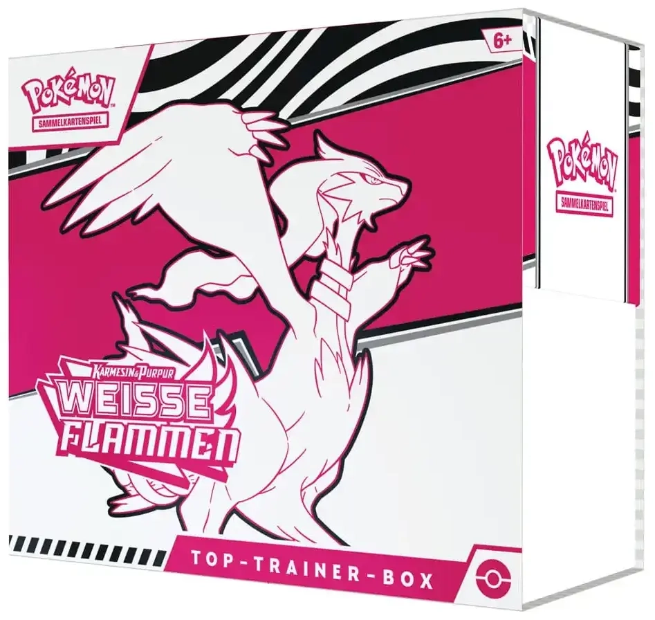Pokémon - Karmesin & Purpur - Weisse Flammen Top-Trainerbox - DE