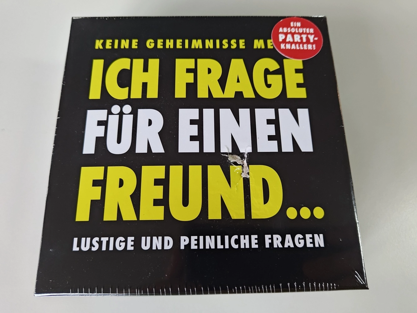 Ich frage für einen Freund (Defekte Verpackung)