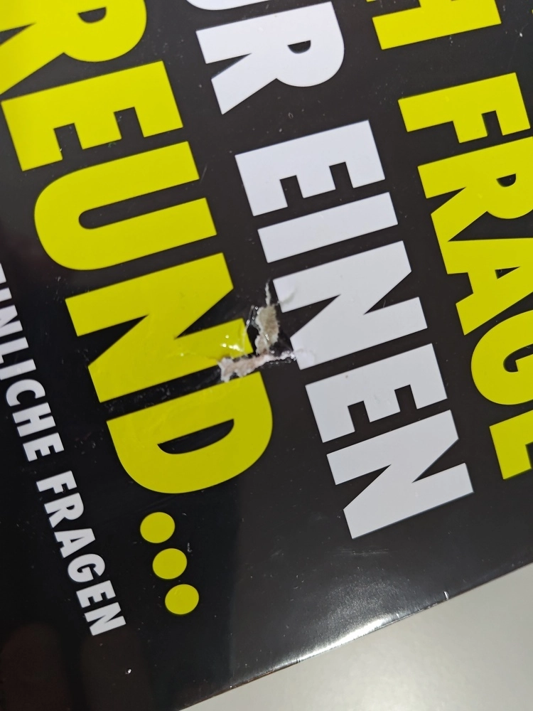 Ich frage für einen Freund (Defekte Verpackung)