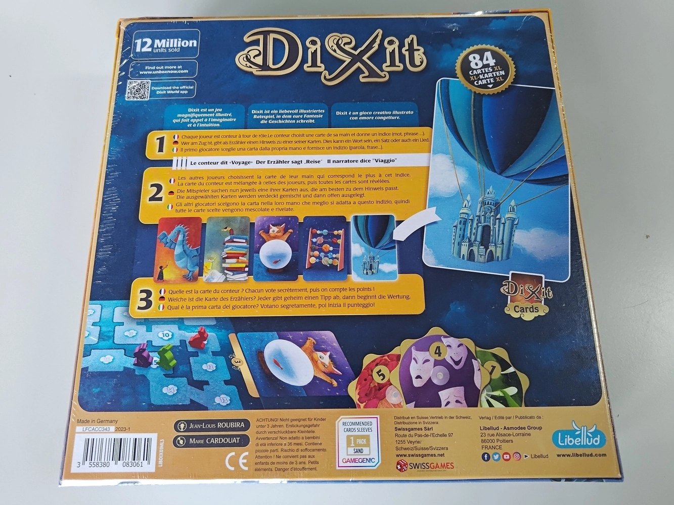Dixit - DE/FR/IT (Leicht defekte Verpackung)