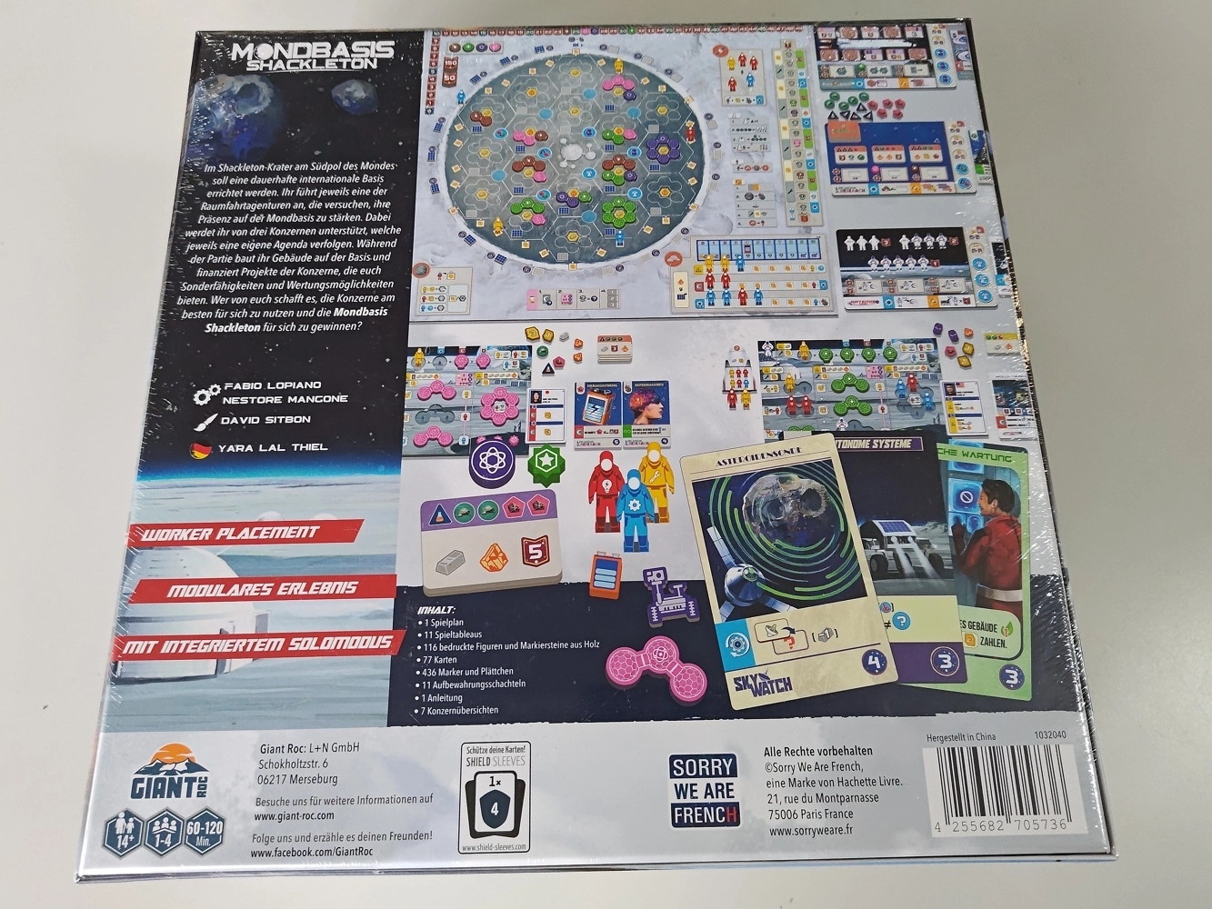 Mondbasis Shackleton - DE (Leicht defekte Verpackung)