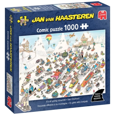 Es geht alles bergab - Jan van Haasteren