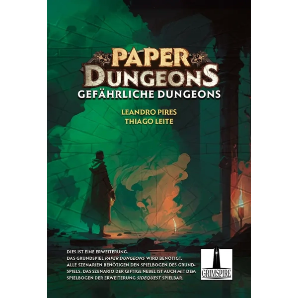 Paper Dungeons - Gefährliche Dungeons - Minierweiterung - DE