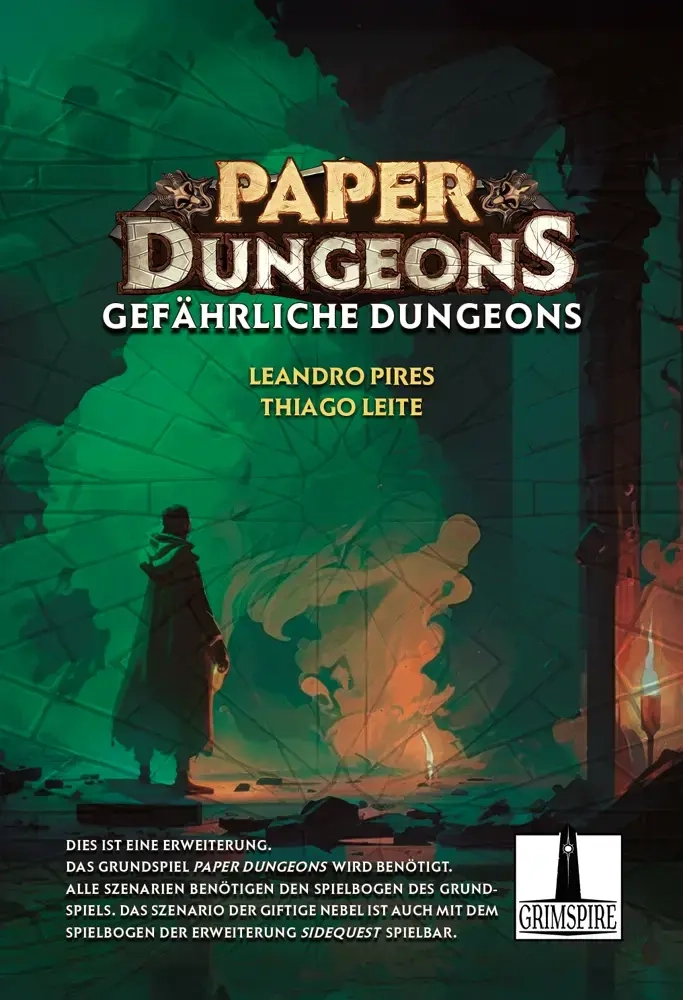 Paper Dungeons - Gefährliche Dungeons - Minierweiterung - DE