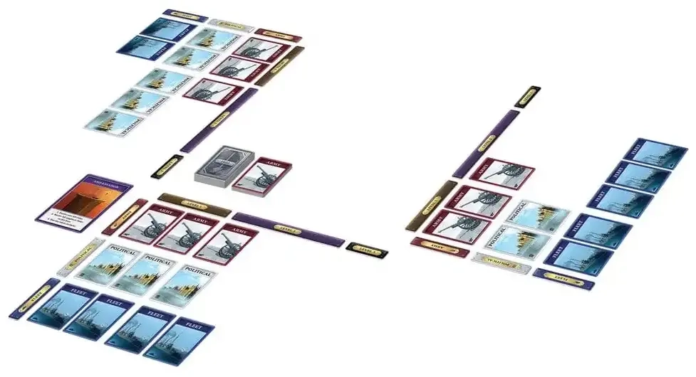 Diplomacy The Golden Blade Card Game - EN