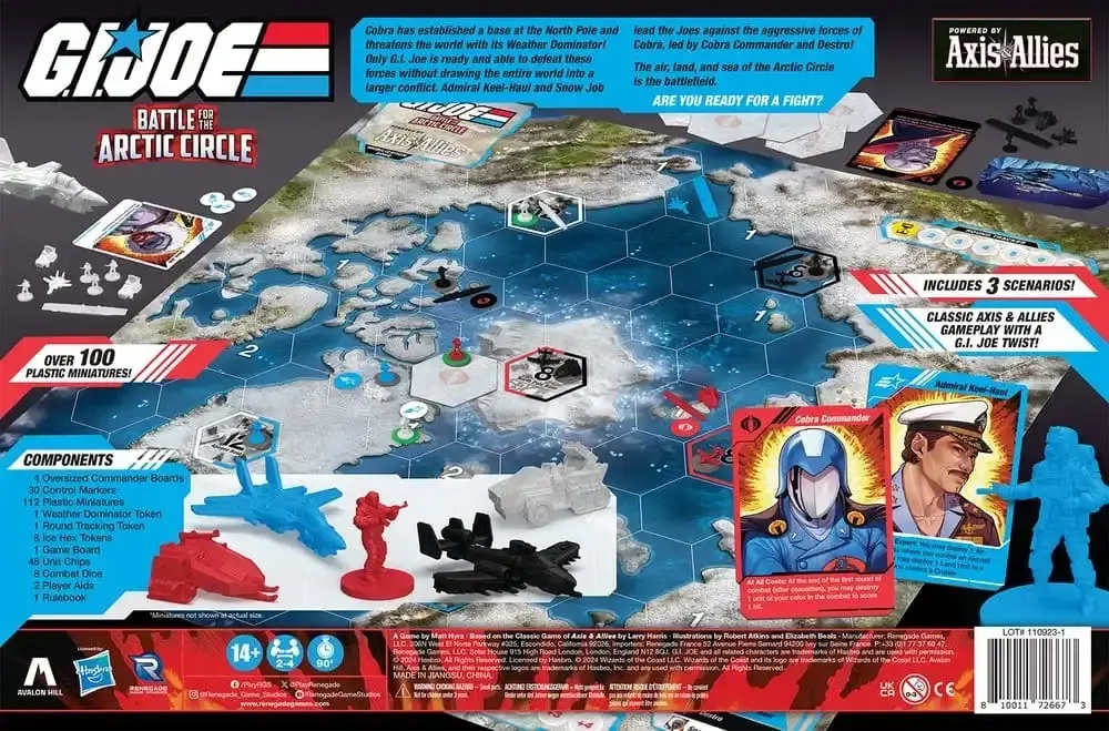 G.I. JOE: Battle for the Arctic Circle Powered by Axis & Allies - EN