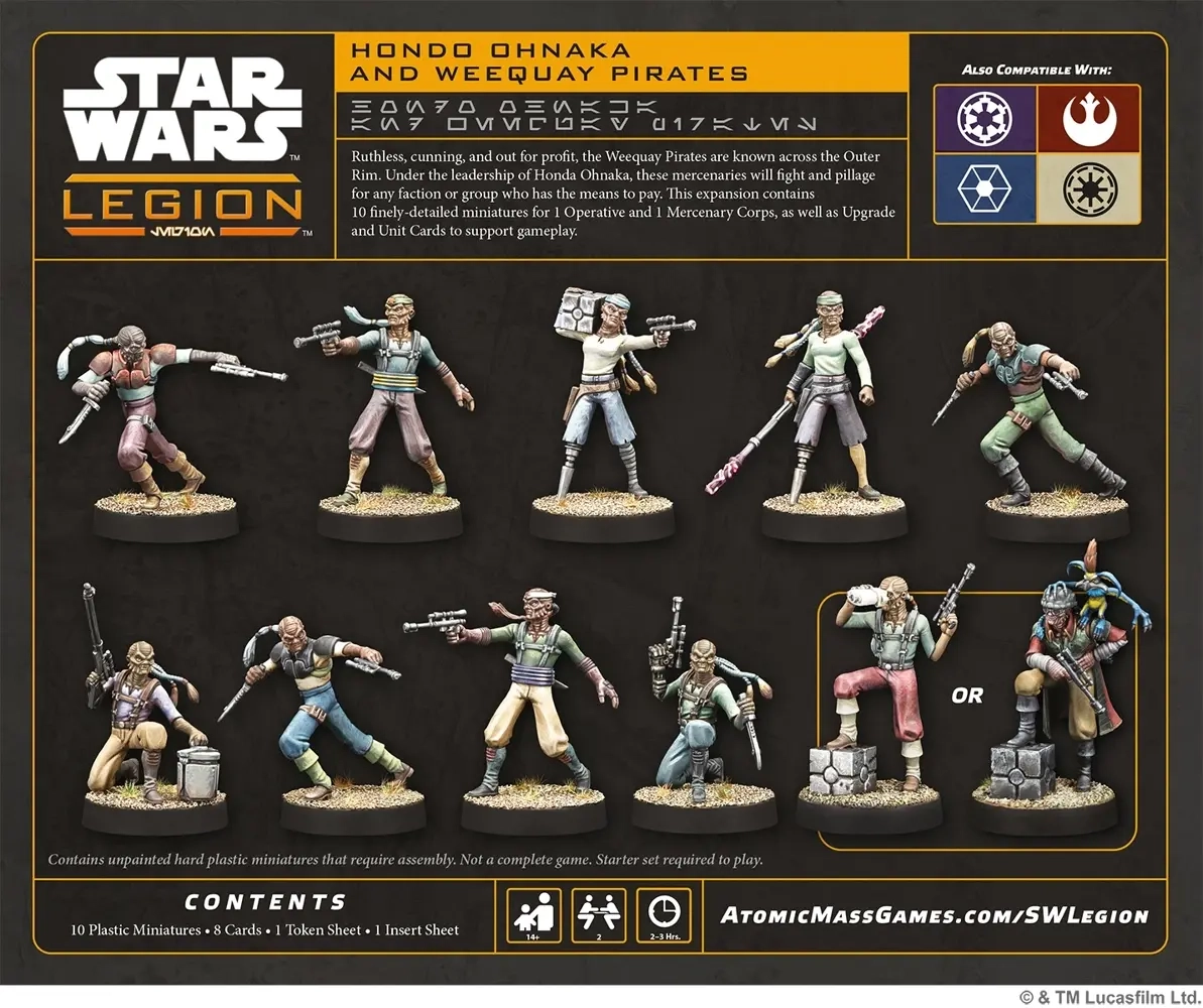 Star Wars: Legion – Hondo Ohnaka and Weequay Pirates - DE