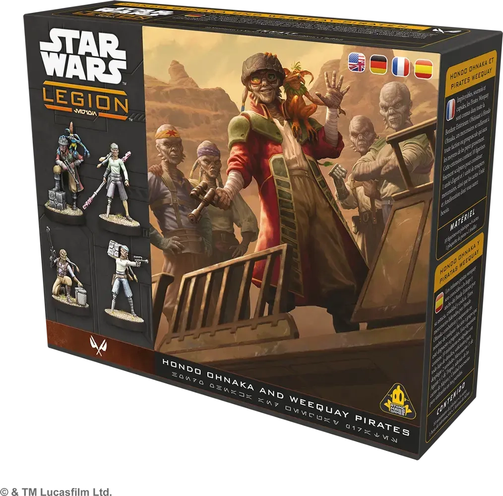 Star Wars: Legion – Hondo Ohnaka and Weequay Pirates - DE