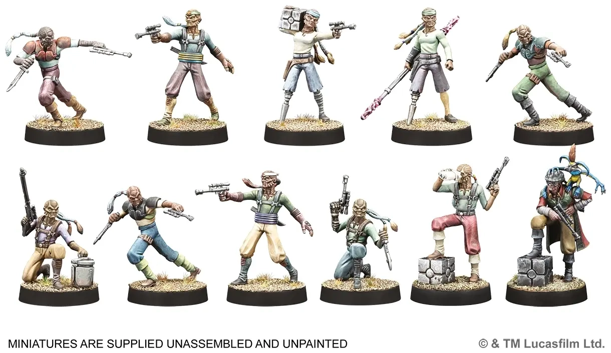Star Wars: Legion – Hondo Ohnaka and Weequay Pirates - DE