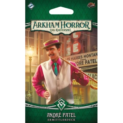 Arkham Horror: Das Kartenspiel – André Patel (Ermittlerdeck) - DE
