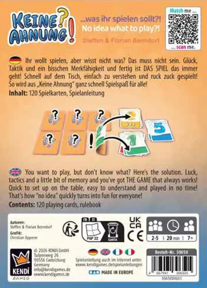 Keine Ahnung?! - DE/EN