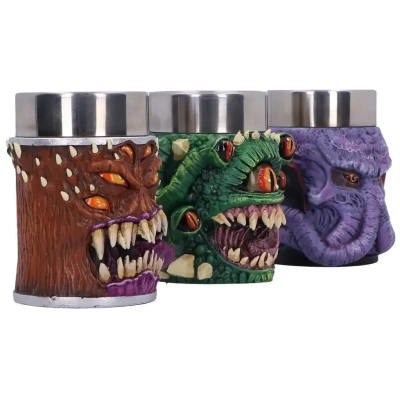 Dungeons & Dragons 3er Set Mini-Krüge Mini Monster 9 cm