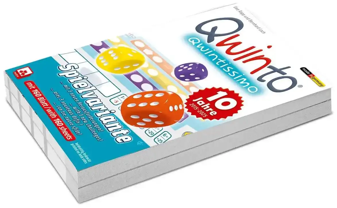 Qwinto Qwintissimo - Zusatzblöcke 2x80 Blatt (mult)