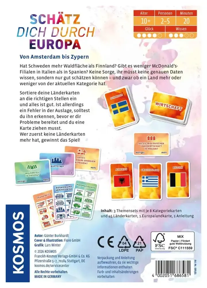 Schätz dich durch Europa - DE