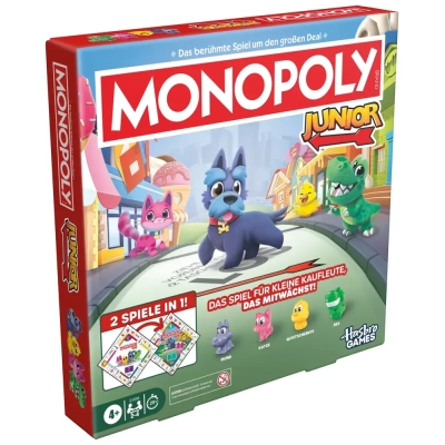Monopoly Junior 2 in 1 - DE