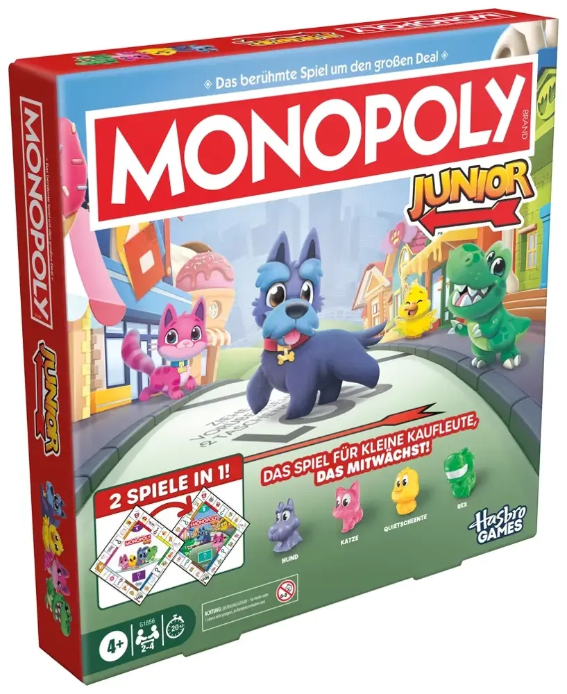 Monopoly Junior 2 in 1 - DE