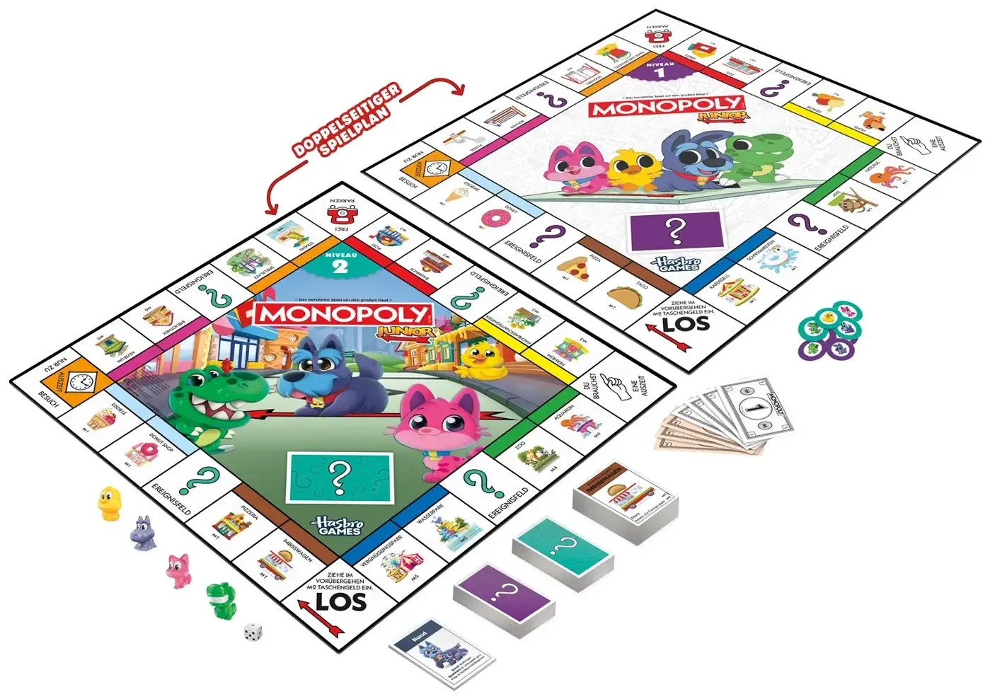 Monopoly Junior 2 in 1 - DE