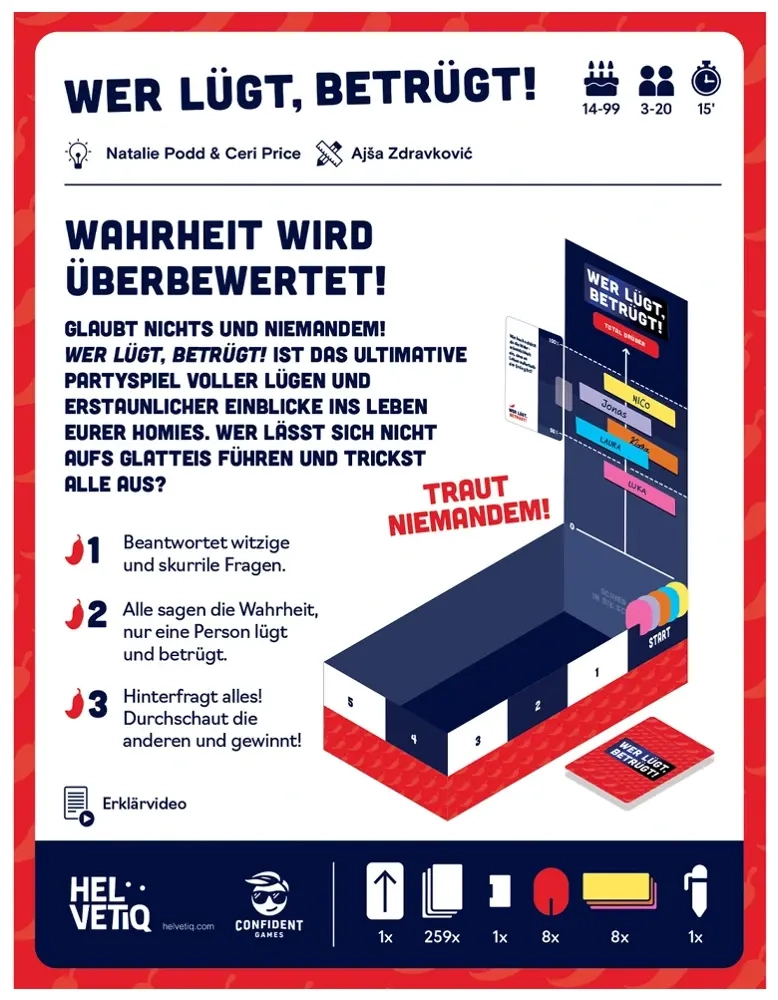 Wer lügt, betrügt - DE