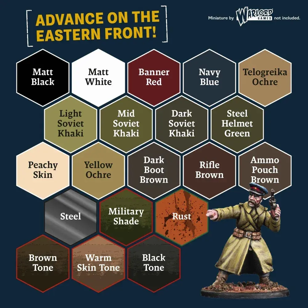 Historical: WWII Soviet Union Paint Set