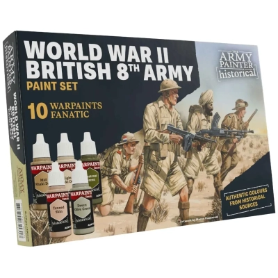 Historical: WWII British 8th Army Paint Set