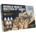 Historical: WWII British 8th Army Paint Set