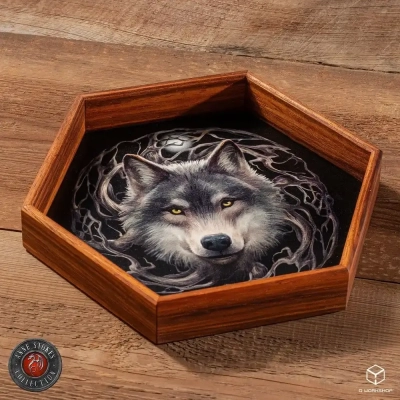 Anne Stokes Dice Tray: Night Forest
