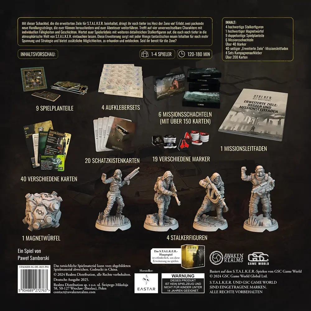 STALKER: Das Brettspiel – Erweiterte Ziele - Erweiterung
