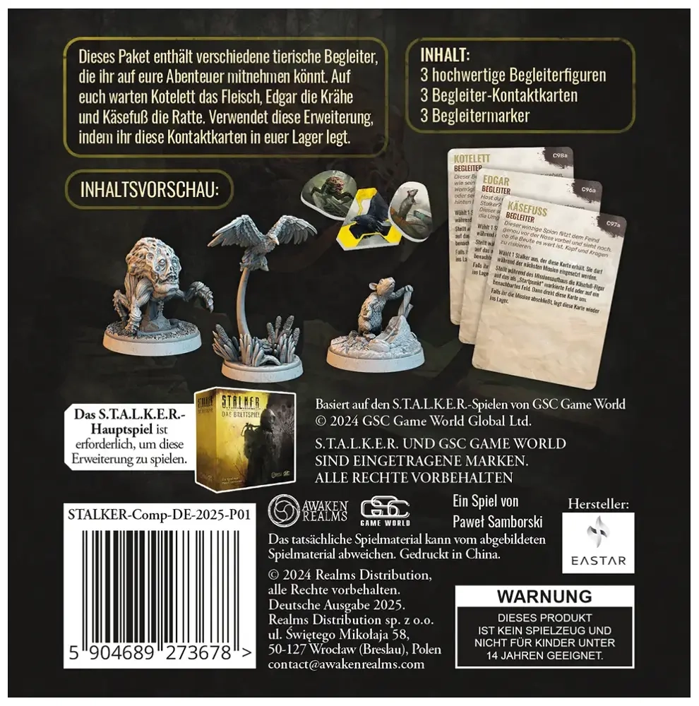 STALKER: Das Brettspiel – Begleiter für die Zone - Erweiterung