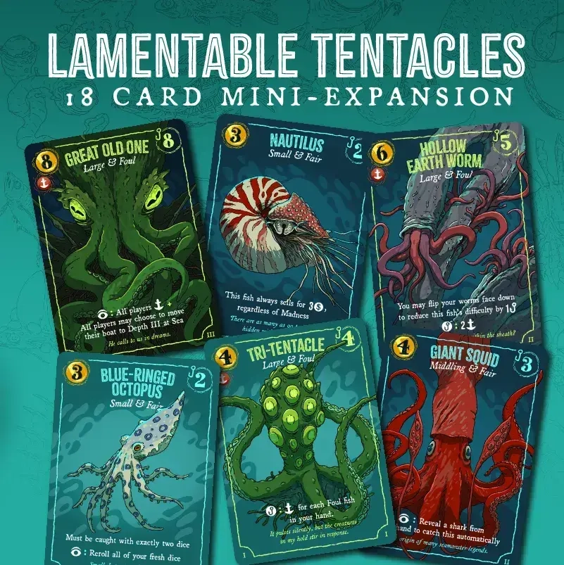 Deep Regrets - Lamentable Tentacles Mini-Expansion - EN
