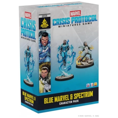 Marvel: Crisis Protocol – Blue Marvel & Spectrum Character Pack - EN/FR