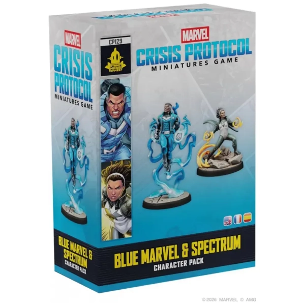 Marvel: Crisis Protocol – Blue Marvel & Spectrum Character Pack - EN/FR