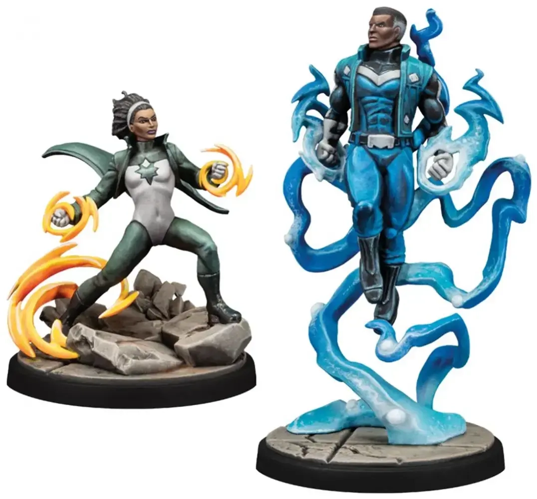 Marvel: Crisis Protocol – Blue Marvel & Spectrum Character Pack - EN/FR