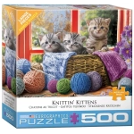 Strickende Katzen - XXL Teile