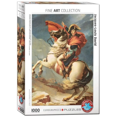 Napoleon Bonaparte beim Überschreiten der Alpen