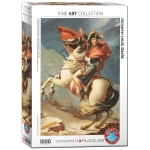 Napoleon Bonaparte beim Überschreiten der Alpen