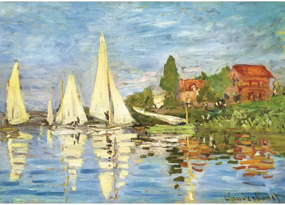 Regatta bei Argenteuil - Monet