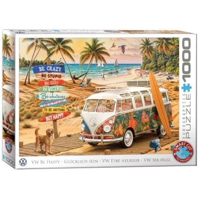 VW Bulli am Strand
