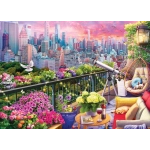 New-Yorker Dachgarten