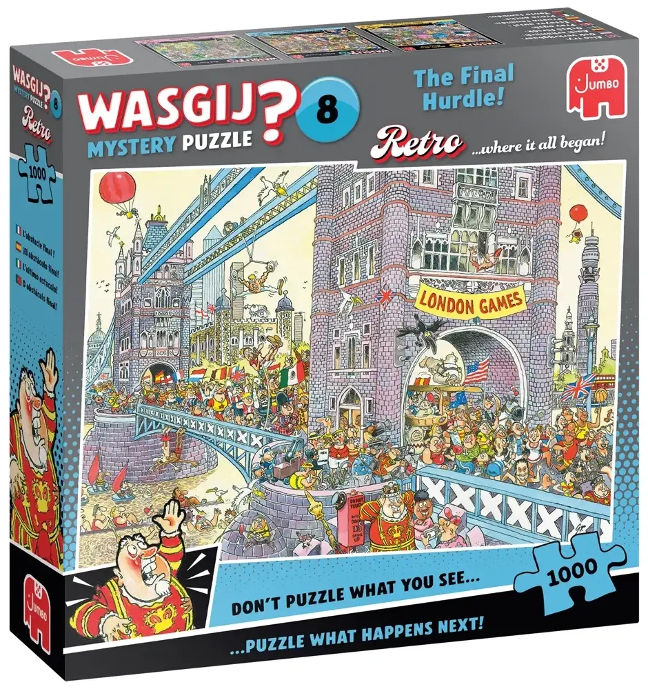 The Final Hurdle! - Wasgij Retro Mystery 8