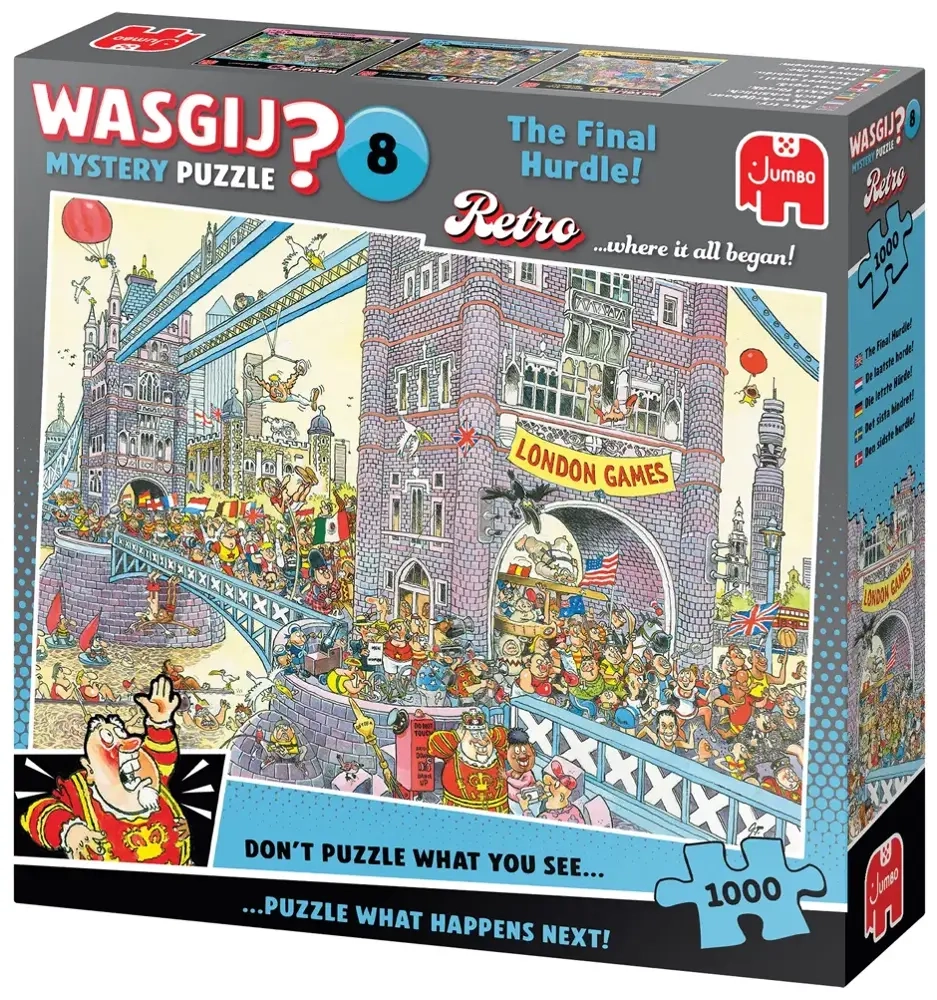 The Final Hurdle! - Wasgij Retro Mystery 8