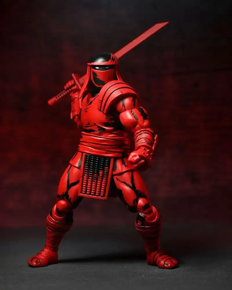 TMNT (Mirage Comics) - 7" Scale Action Figure - Red and Black Foot Enforcer