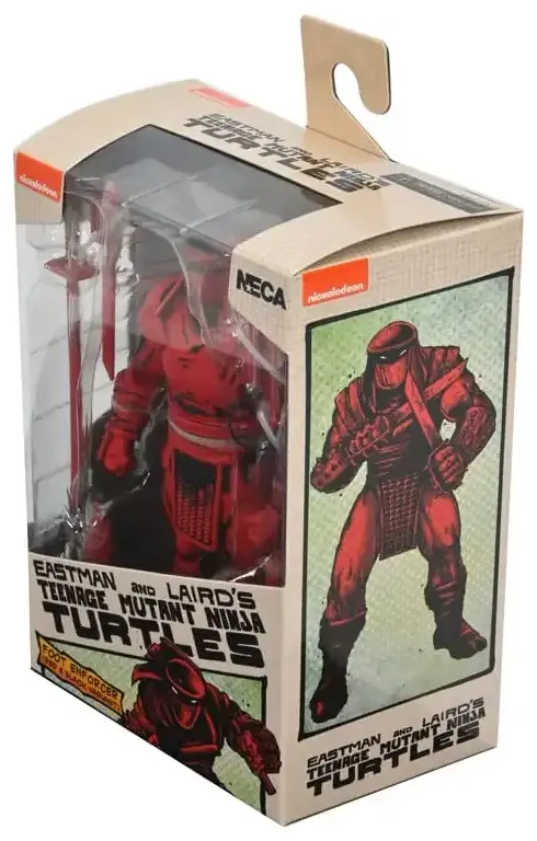 TMNT (Mirage Comics) - 7" Scale Action Figure - Red and Black Foot Enforcer