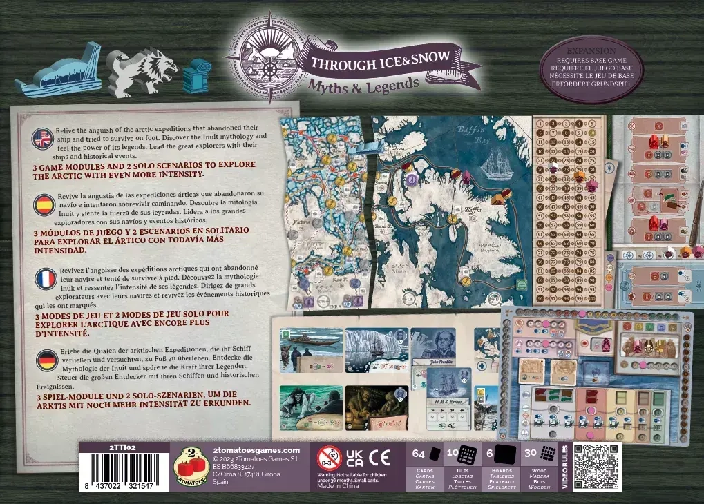 Through Ice and Snow Myths & Legends - DE/EN/FR