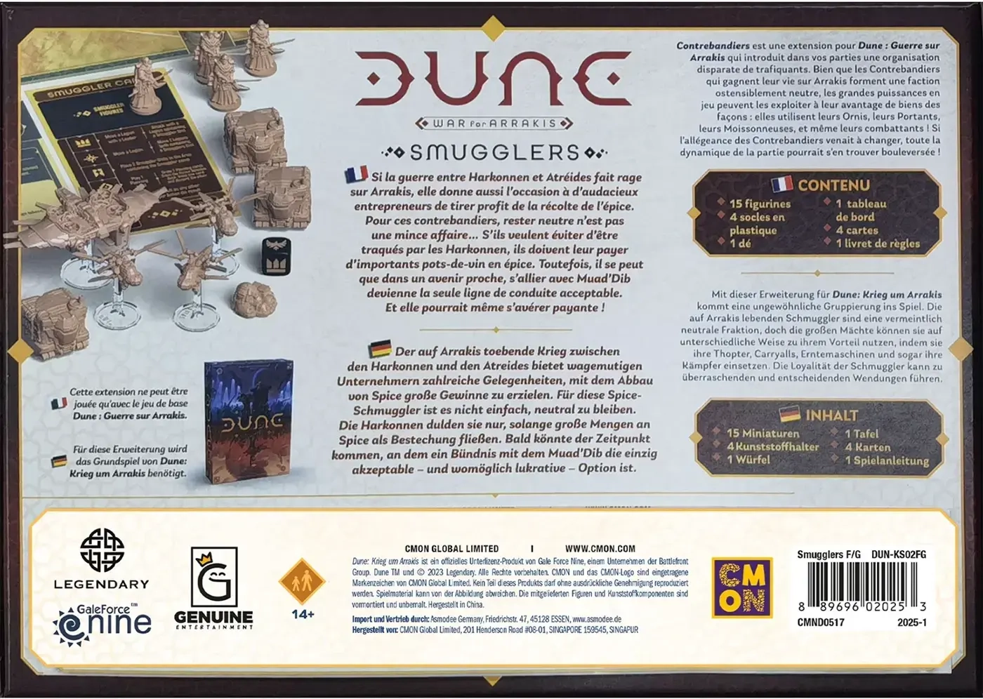 Dune: Krieg um Arrakis - Schmuggler - Erweiterung