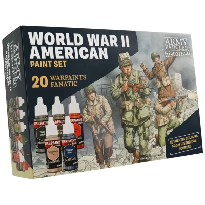 The Army Painter - Warpaints Historical WWII American Paint Set