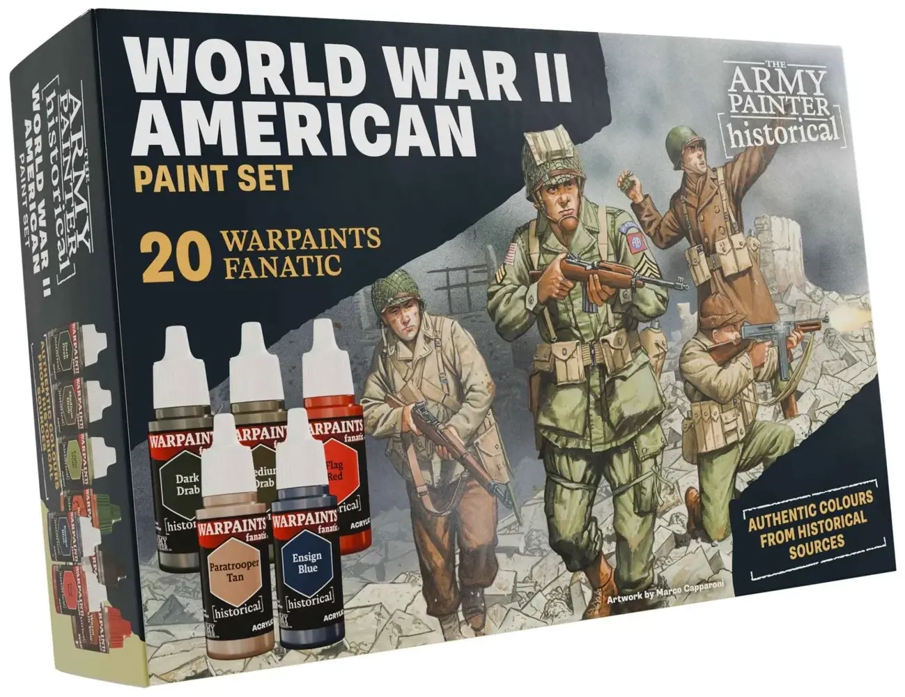 The Army Painter - Warpaints Historical WWII American Paint Set